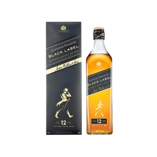 Johnnie Walker Black Label Blended Scotch Whisky (750ml)
